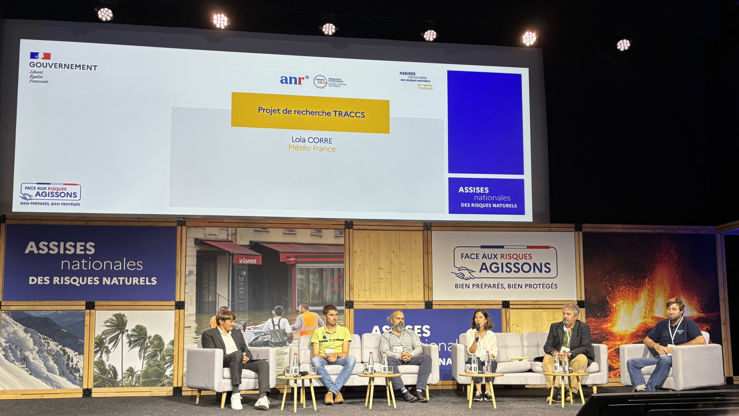 TRACCS aux Assises Nationales des Risques Naturels 2025