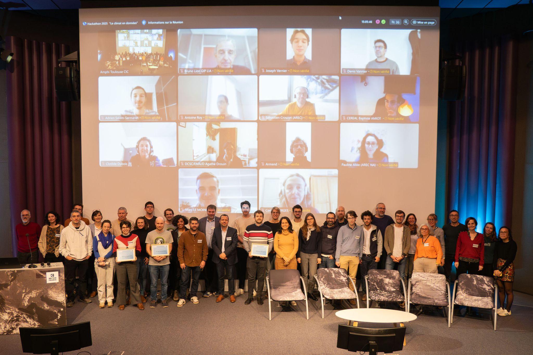  Hackathon Météo-France « Le climat en données » 